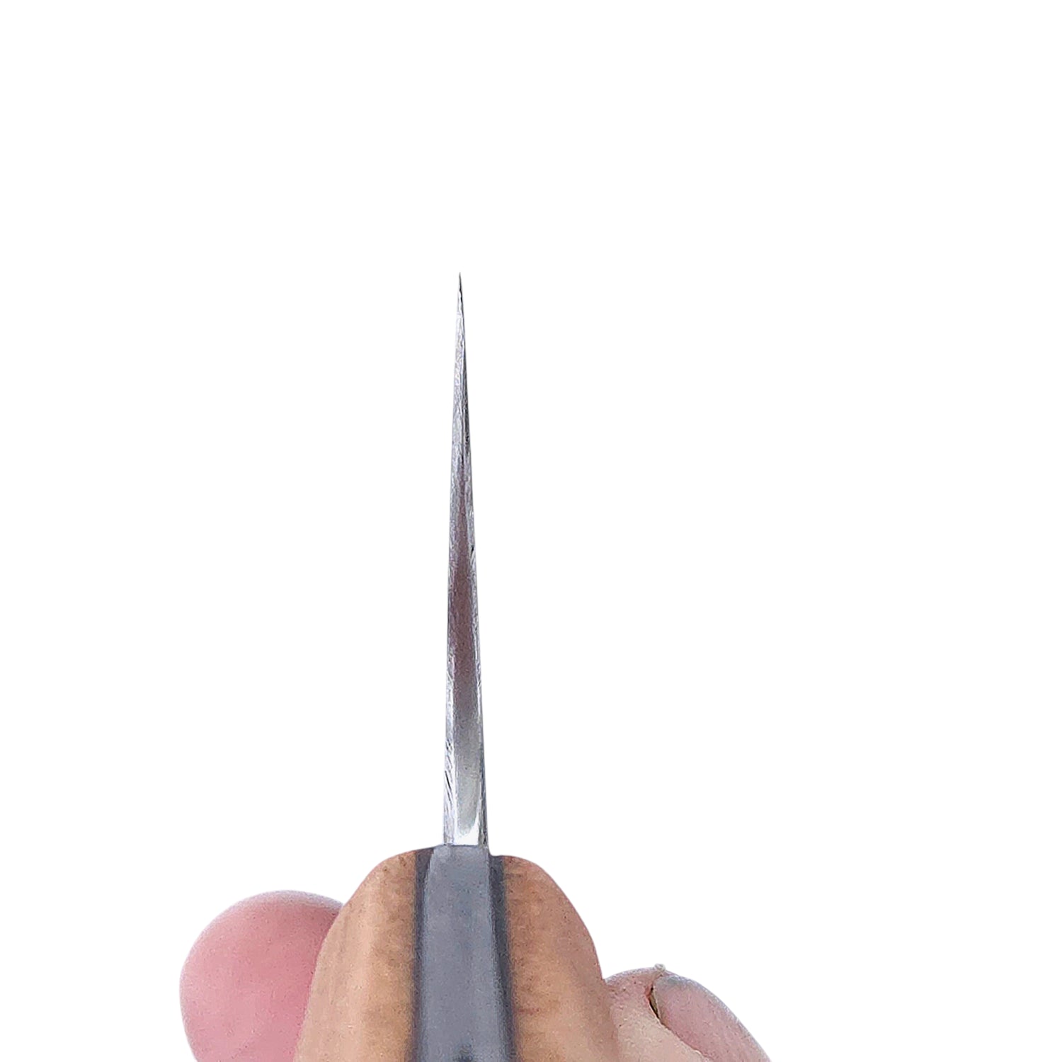 Handgjord Bunka kockkniv 'Bunka Boy' i rostfritt 14C28N-stål med klassiskt handtag i päronträ. Egg